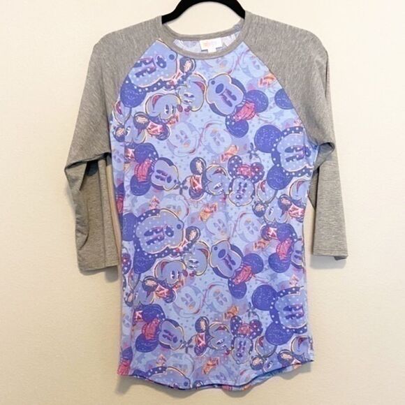 LuLaRoe Tops - LuLaRoe Randy Purple Mickey Mouse Size Sma…